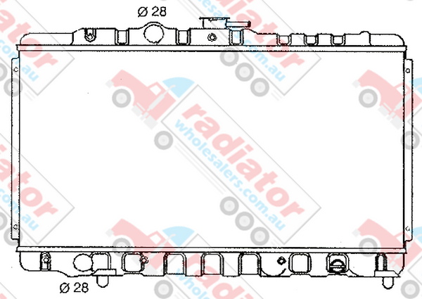 RW277412M Radiator